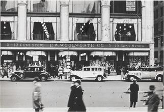 [Storefront of Woolworth's.]