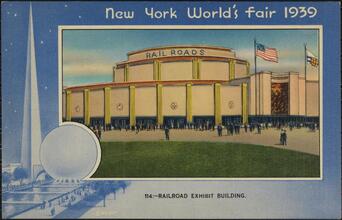 Railroad Exhibit Building.
