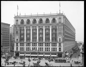 Broadway between 34th and 35th Streets. Macy's.