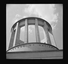 New York Worlds Fair, League of Nations, exterior.