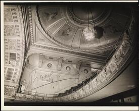 Fifth Avenue Theatre, Showing Chandelier, Rotunda, and Second Balcony