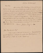 Letter from John Jay to Peter Jay Munro, February 22, 1795