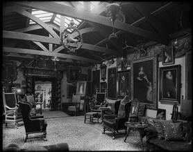 Room inside Stanford White's city house.