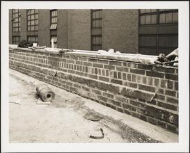 National Lead Company. View of lead flashing on roof