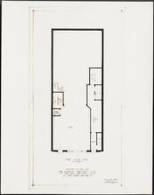 First Floor Plan. Proposed Building for The National Democratic Club. 617 Fifth Avenue New York City