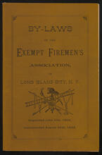 By-Laws of the Exempt Firemen's Association of Long Island City