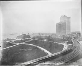 [Aquarium and Whitehall Buildings.]