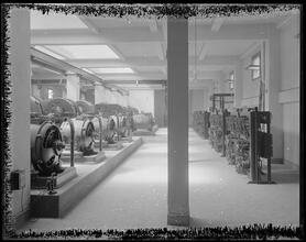42nd Street and Lexington Avenue. Hotel Commodore, elevator machinery.
