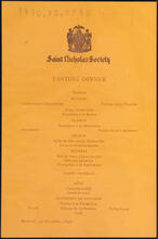 Saint Nicholas Society Tasting Dinner
