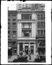 West 42nd street. American Savings Bank after cleaning.