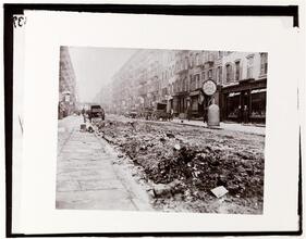 A Tammany-swept East Side Street before Col. Waring's Day.