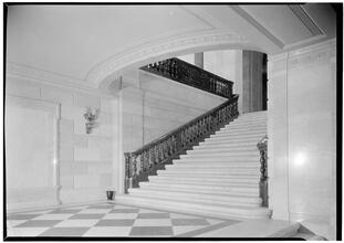 Bank of Manhattan Trust Co. Stair case 1.