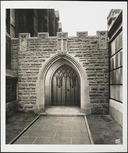 West 10th Street and Fifth Avenue. Church of Ascension. All Souls chapel entrance