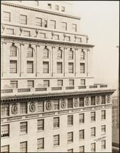 East 51st Street and Park Avenue. Ambassador Hotel. Upper stories