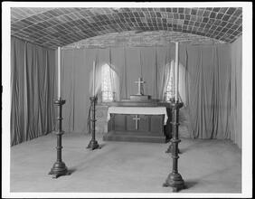 Chapel of St. Cornelius the Centurian, crypt interior.