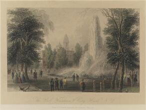 The Park Fountain of City Hall N.Y.