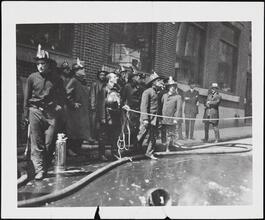 [Fire fighters.]