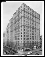235 East 22nd Street at 2nd Avenue, N.W. corner. Apartment house, exterior.