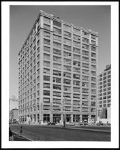 250 Hudson Street and Broome Street, N.E. corner. Holland Tunnel Plaza.