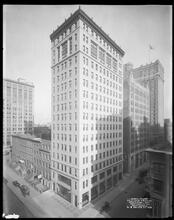 33rd Street and Madison Avenue, N.E. corner. Burrell Building.