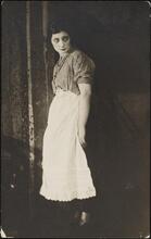 [Berta Gersten in "The Blacksmith's Daughters".]