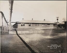 [Laundry, Pelham Naval Camp.]