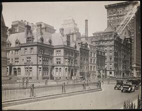 [Park Avenue north from corner of 39th Street.]