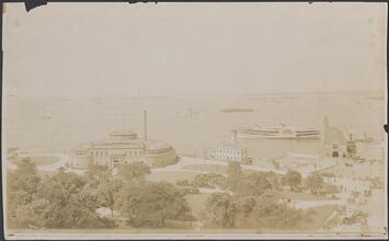 [The Battery and New York Harbor.]