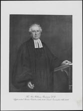 The Rev. William Berrian D.D. Appointed Rector October 11th, 1830 Died November 7th, 1862.