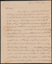 Letter from Peter Augustus Jay to Peter Jay Munro, September 14, 1794