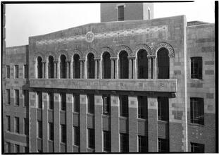 Brooklyn Law School. Upper part of building.