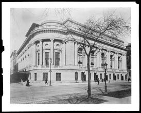 63rd Street and Central Park West. Century Theatre.