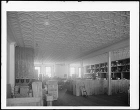 3rd Avenue and 177th Street. Metropolitan Tobacco Co. interior.