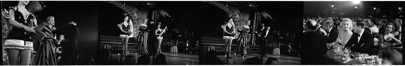 Windsor Ball [Performance on stage at the ball and the audience watching it.]