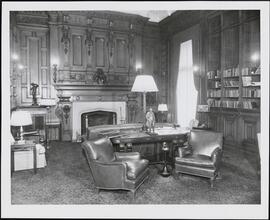 [Library at the Lotos Club.]