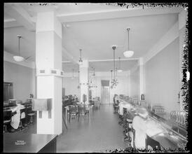 Walker Street. Interior of New York Trust Co.