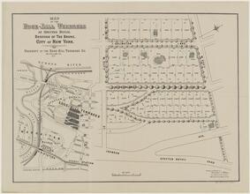 Map of the Edge Hill Terraces at Spuyten Duyvil, Borough of the Bronx, City of New York