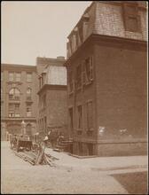 [Old houses on Commerce Street and Barrow Street.]
