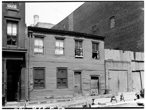 Wood Houses & Roadway under Construction
