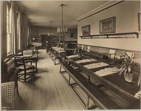 Charities, Seamen's Church Institute, 25 South St., Interior, Apprentice Room.