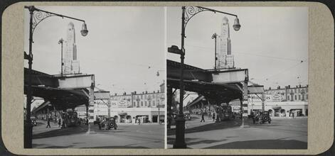 Flatbush and 5th Avenues, Brooklyn.