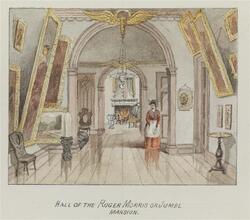 Hall of the Roger Morris or Jumel Mansion