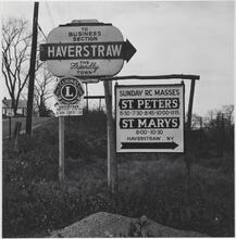 The Weehawken Ferry Story [Haverstraw signs.]