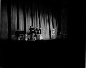 Swing Band Contest Sponsored by LOOK [Band performing on stage.]