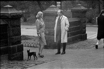 Men Are Such Wolves [Man talking to a woman in the park.]
