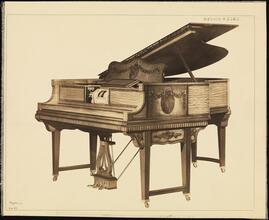 Pianos, Duo-Art Steinway (Satin Wood), Design #3030.