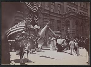 Church, St. Francis Xavier, 16th St. & 6th Ave., Jubilee Procession.