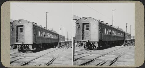 Railroad at station.