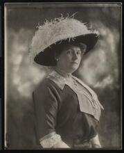 Portrait, Clarke, Manager, for David Belasco and Lady Friend (Gresham).