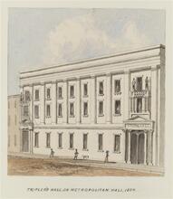 Tripler's Hall, or Metropolitan Hall, 1854.